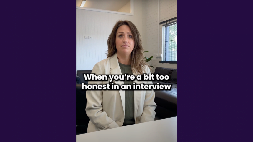 Woman Job Interview