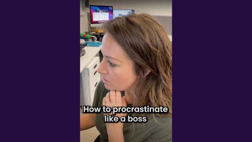 Woman Procrastination